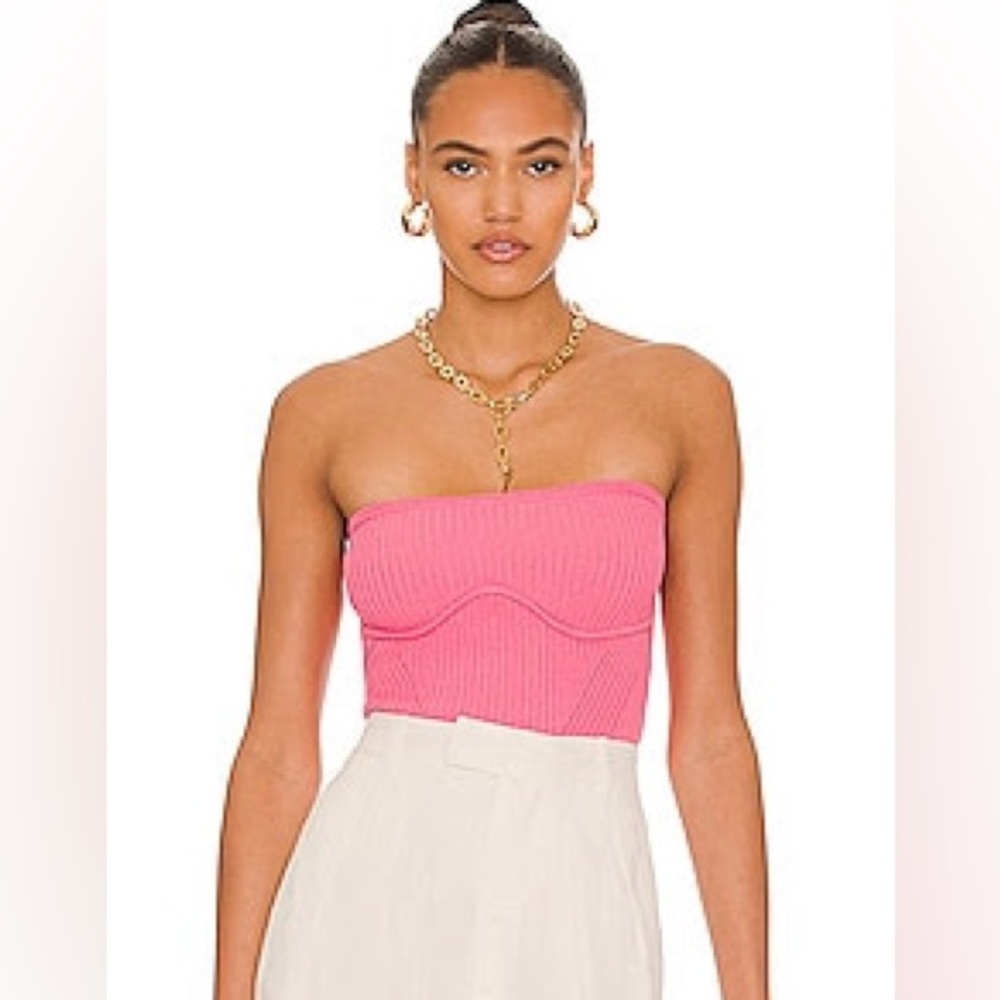 REVOLVE- Camila Coelho strapless top